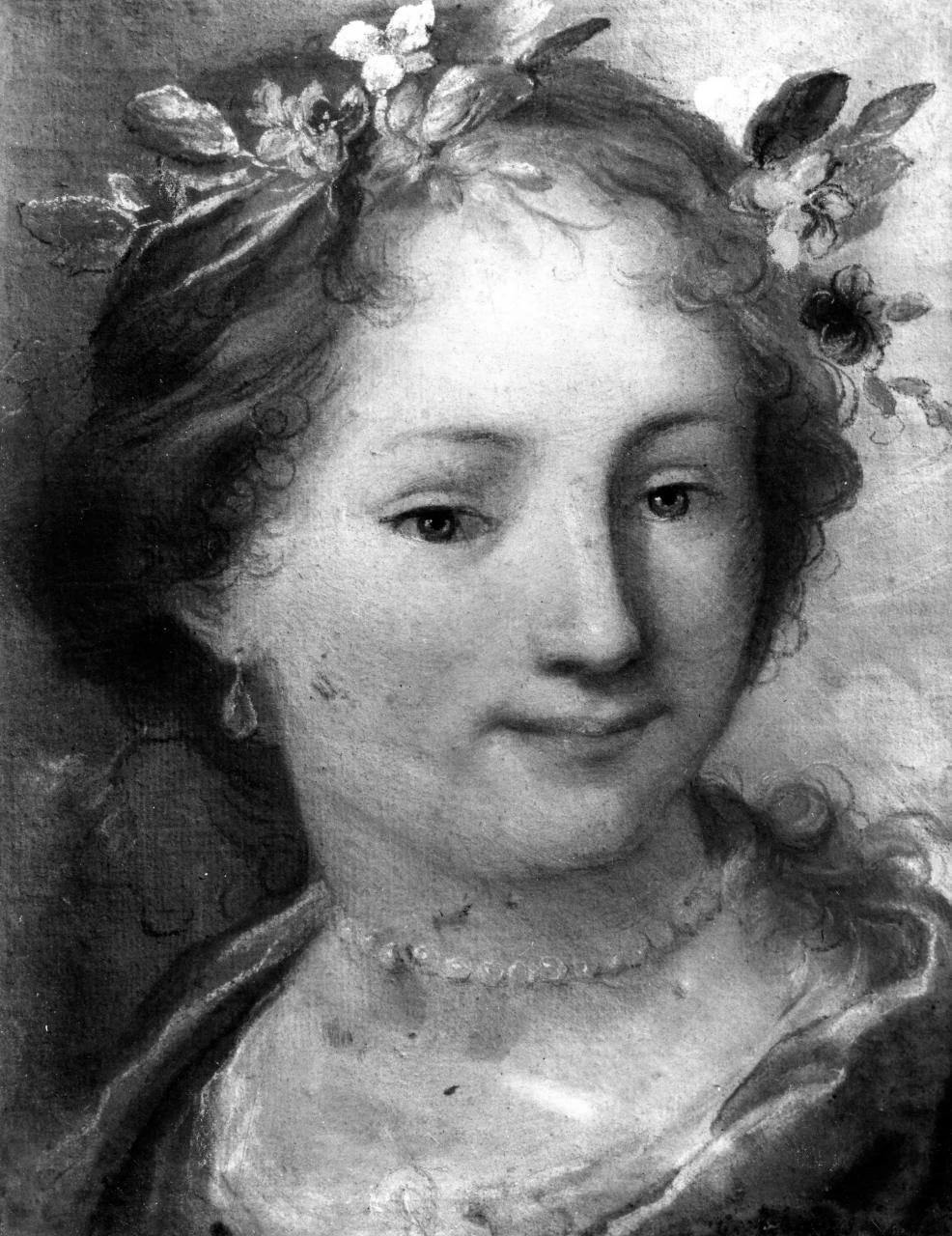 Ritratto di donna - Villa medicea della Petraia, Firenze, attribuito